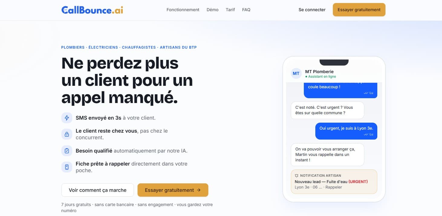 CallBounce.ai